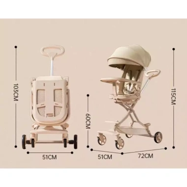 Xe Đẩy Gấp Gọn M10 M9 Siêu Nhẹ Cho Bé 6‑36 Tháng Minhnhi.Kid Giá 299k