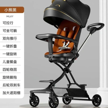 Xe Đẩy Gấp Gọn M10 Trắng Pro Du Lịch - 2 Chiều Ngả 4 Tư Thế Cao Cấp, Giá 709.000 VND