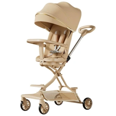 Xe Đẩy Gấp Gọn M10 Trắng Pro – Du Lịch 2 Chiều Ngã, 4 Tư Thế Cao Cấp, Giá Ưu Đãi 709.000₫