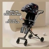 Xe đẩy gấp gọn M9 cho bé du lịch - 2 chỗ, có mái che, siêu nhẹ, giảm giá 599k 2