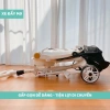 Xe đẩy gấp gọn M9 cho bé du lịch - 2 chỗ, có mái che, siêu nhẹ, giảm giá 599k 5