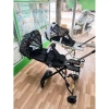 Xe đẩy gấp gọn M9 cho bé du lịch - 2 chỗ, có mái che, siêu nhẹ, giảm giá 599k 8