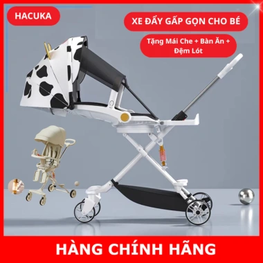 Xe đẩy gấp gọn M9 cho bé du lịch - 2 chỗ, có mái che, siêu nhẹ, giảm giá 599k