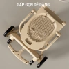 Xe đẩy gấp gọn MiniBear Nhật Bản PRO M1 MB1 cho bé 0‑3 tuổi, tiện lợi, chống nắng 8
