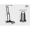 Xe đẩy gấp gọn tải trọng 70kg - sắt sơn tĩnh điện, giá 625k 4