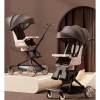 Xe đẩy gấp gọn V9 cho bé du lịch 2 chiều, ngả 4 tư thế cao cấp - Anh Khoa Kids 3