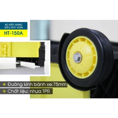 Xe đẩy hàng 2 bánh 40kg gấp gọn nhập khẩu ADVINDEQ HT-SP02 - Đa năng 60L kéo vali siêu nhẹ