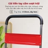Xe đẩy hàng 4 bánh 300kg FUJIHOME nhập khẩu, gấp gọn, bánh cao su - 684.000đ 4