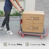 Xe đẩy hàng 4 bánh 300kg FUJIHOME nhập khẩu, gấp gọn, bánh cao su - 684.000đ 8