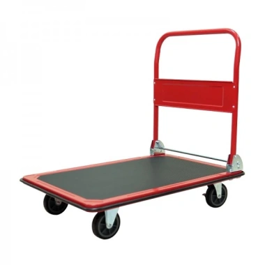 Xe đẩy hàng 4 bánh 300kg FUJIHOME nhập khẩu, gấp gọn, bánh cao su - 684.000đ