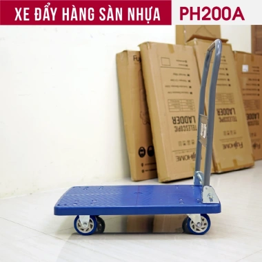 Xe đẩy hàng 4 bánh gấp gọn 100‑200kg FUJIHOME, bánh cao su chống ồn, sàn nhựa 2 Xe đẩy hàng 4 bánh gấp gọn 100‑200kg FUJIHOME, bánh cao su chống ồn, sàn nhựa 2