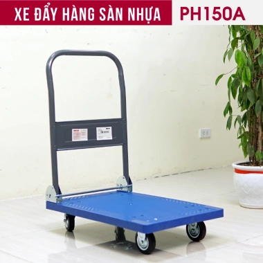 Xe đẩy hàng 4 bánh gấp gọn 100‑200kg FUJIHOME, bánh cao su chống ồn, sàn nhựa 3 Xe đẩy hàng 4 bánh gấp gọn 100‑200kg FUJIHOME, bánh cao su chống ồn, sàn nhựa 3