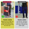 Xe đẩy hàng 4 bánh gấp gọn 150kg Fujihome, bánh cao su, khóa chống ồn, đa năng - 684.000 VND 6