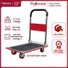 Xe đẩy hàng 4 bánh gấp gọn 150kg Fujihome, bánh cao su, khóa chống ồn, đa năng - 684.000 VND 10