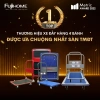 Xe đẩy hàng 4 bánh gấp gọn 200kg FUJIHOME, bánh cao su, chỉ 684.000₫ 2