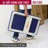 Xe đẩy hàng 4 bánh gấp gọn 200kg FUJIHOME, bánh cao su, chỉ 684.000₫ 6