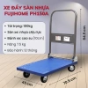 Xe đẩy hàng 4 bánh gấp gọn 200kg FUJIHOME, bánh cao su, chỉ 684.000₫ 10