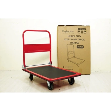Xe đẩy hàng 4 bánh gấp gọn FUJIHOME 150‑300kg, bánh cao su siêu bền, chống ồn, đa năng - 684.000đ 4 Xe đẩy hàng 4 bánh gấp gọn FUJIHOME 150‑300kg, bánh cao su siêu bền, chống ồn, đa năng - 684.000đ 4