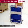 Xe đẩy hàng 4 bánh gấp gọn FUJIHOME 200kg, chịu lực, bánh xe chống ồn, bảo hành 1 năm - Giá chỉ 684.000 4