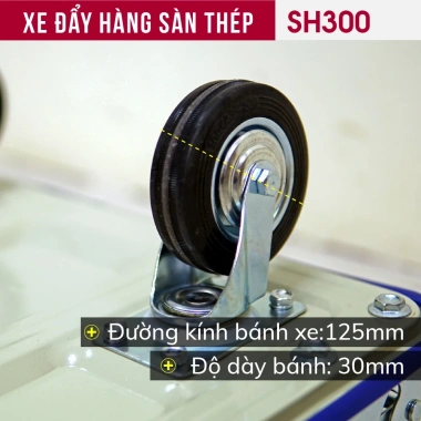 Xe đẩy hàng 4 bánh gấp gọn FUJIHOME 200kg, chịu lực, bánh xe chống ồn, bảo hành 1 năm - Giá chỉ 684.000 6 Xe đẩy hàng 4 bánh gấp gọn FUJIHOME 200kg, chịu lực, bánh xe chống ồn, bảo hành 1 năm - Giá chỉ 684.000 6