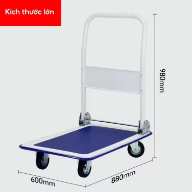 Xe đẩy hàng 4 bánh gấp gọn LP Hardware bánh chống ồn sàn kim loại giá 649.000₫ 3 Xe đẩy hàng 4 bánh gấp gọn LP Hardware bánh chống ồn sàn kim loại giá 649.000₫ 3