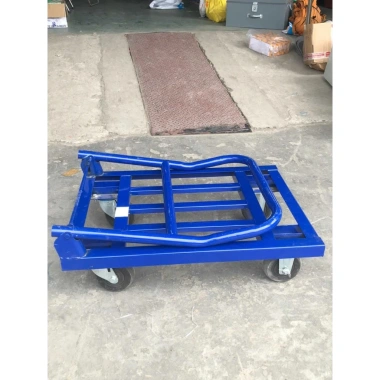 Xe đẩy hàng 4 bánh tải 500kg, 50x70cm, gấp gọn nhanh Giá xưởng 999.000 VND