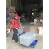 Xe đẩy hàng 4 bánh tải 500kg, 50x70cm, gấp gọn nhanh Giá xưởng 999.000 VND 3
