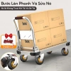 Xe đẩy hàng AURAWELL 200-800kg khung thép, bánh xe phổ thông/phanh, giá 649.000 5
