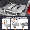 Xe đẩy hàng AURAWELL 200-800kg khung thép, bánh xe phổ thông/phanh, giá 649.000 8