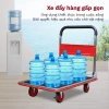 Xe đẩy hàng FUJIHOME SH300N sàn thép 4 bánh, tải 250‑300kg, sơn tĩnh điện, bảo hành 12 tháng - Giá chỉ 684.000₫ 2