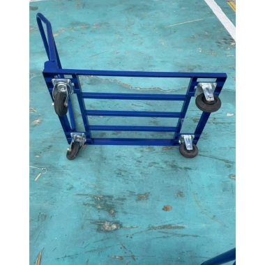 Xe đẩy hàng gấp gọn 4 bánh, tải 200-800kg, tay kéo tiện dụng, giá rẻ Hot 3