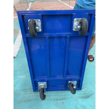 Xe đẩy hàng gấp gọn 4 bánh, tải 200-800kg, tay kéo tiện dụng, giá rẻ Hot 8