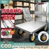 Xe đẩy hàng gấp gọn 600kg - Chống ồn siêu bền, tiện lợi, giá chỉ 359.000₫