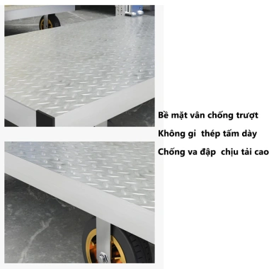 Xe đẩy hàng gấp gọn 600kg - Chống ồn siêu bền, tiện lợi, giá chỉ 359.000₫ 8