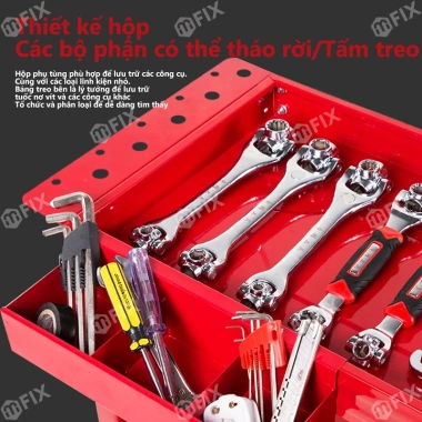 Xe đẩy hàng Kệ sắt 4 tầng chịu 100kg - Cao cấp, đa năng, giá ưu đãi 465k