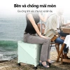 Xe đẩy hàng nhẹ, khóa an toàn, bánh xe đổi hướng, không gian rộng rãi - Giá ưu đãi 658.000₫ 5