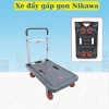 Xe đẩy hàng Nikawa FWS-100F 4 bánh, tải 100kg, gấp gọn bánh & tay cầm 1,580,000₫