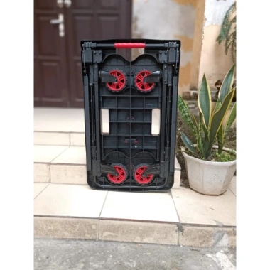 Xe đẩy hàng Nikawa FWS-100F 4 bánh, tải 100kg, gấp gọn bánh & tay cầm 1,580,000₫ 3