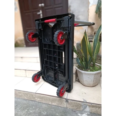 Xe đẩy hàng Nikawa FWS-100F 4 bánh, tải 100kg, gấp gọn bánh & tay cầm 1,580,000₫ 5