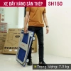 Xe đẩy hàng sàn thép 4 bánh FUJIHOME SH150 - Tải 100kg, bảo hành 12 tháng, 684.000₫ 6