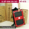 Xe đẩy hàng sàn thép FUJIHOME HT-415 150kg, nhập khẩu, chắc chắn gấp gọn, giảm 23% 7