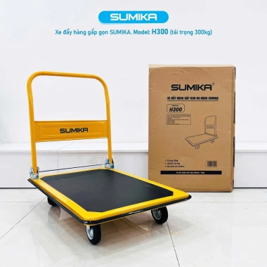 Xe Đẩy Hàng SUMIKA H150/H150P/H300 – Gấp gọn, dùng cho sàn nhựa & thép, tiện lợi, giá 765.000 VND 3 Xe Đẩy Hàng SUMIKA H150/H150P/H300 – Gấp gọn, dùng cho sàn nhựa & thép, tiện lợi, giá 765.000 VND 3