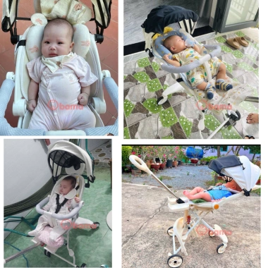 Xe đẩy HỎA TỐC HCM đa năng M9 M8 M2 K1 K8 - gấp gọn 2 chiều, 3 tư thế, cho bé 1-3 tuổi, giá ưu đãi 550k Obama 5