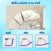 Xe đẩy HỎA TỐC HCM đa năng M9 M8 M2 K1 K8 - gấp gọn 2 chiều, 3 tư thế, cho bé 1-3 tuổi, giá ưu đãi 550k Obama 6