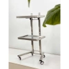 Xe Đẩy Inox Mạ Vàng Spa Gấp Gọn - Cao Cấp, Tiện Lợi, Giá ưu đãi 798k 8