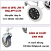Xe Đẩy & Kéo Đi Chợ Black - Giỏ Hàng Siêu Đẹp, Siêu Bền, Giá 99.000đ giảm từ 128.700đ 5