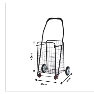 Xe Đẩy & Kéo Đi Chợ Black - Giỏ Hàng Siêu Đẹp, Siêu Bền, Giá 99.000đ giảm từ 128.700đ 10