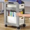 Xe đẩy lưu trữ MILTER 4 bánh đa năng 2-3 tầng, kệ sách dung tích lớn - 262.350₫ 8