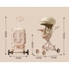 Xe Đẩy M10 cho bé sơ sinh, bàn ăn dặm, đảo chiều gấp gọn - CORGI.MALL 9