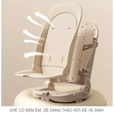 Xe Đẩy M10 Gấp Gọn Bé Sinh - Đảo Chiều 360, Ngả Lưng 175 và Bàn Ăn Dặm DINO